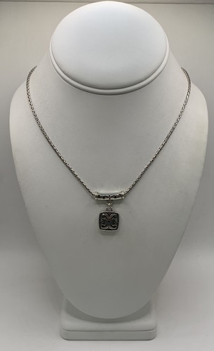 Brighton silver tone woven - silver,