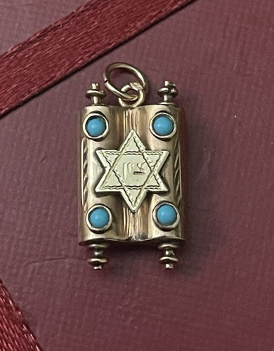 12k solid gold torah - 12k, jewish