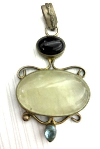 Vintage multi gemstone artisan - vintage,